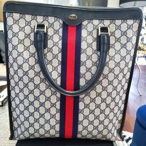 Vintage Gucci Ophidia Web Sherry Tote
